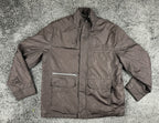 Alexander Julian American Modern Mens L Hussongs Ensenada Brown Quilted Jacket