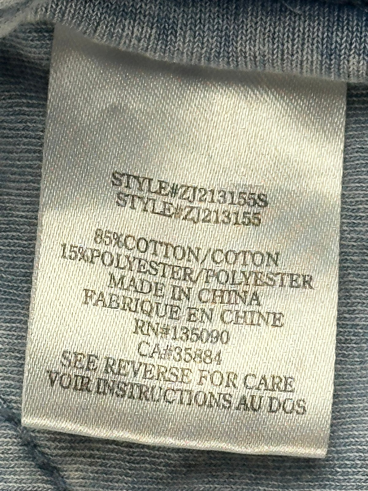 Z Supply Maya Quilted Jacket Womens Washed Indigo Blue Snap Front Shacket Sz L