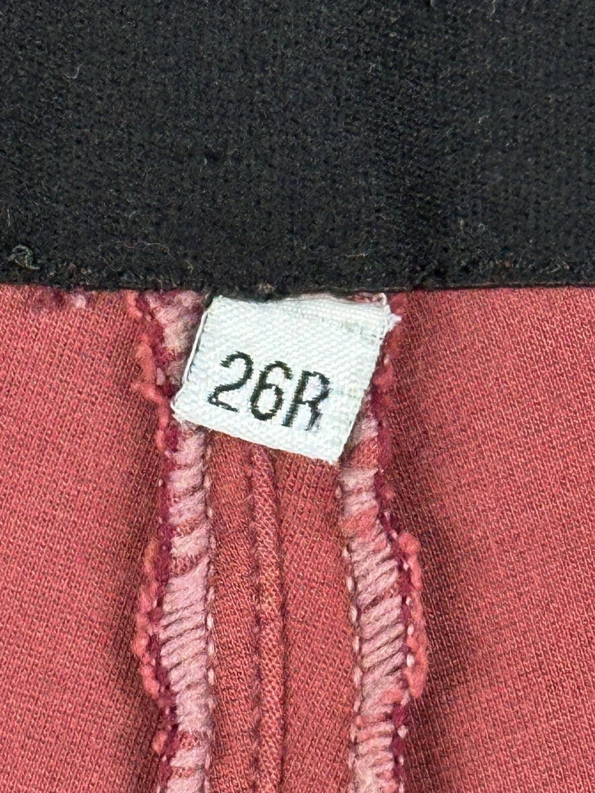 Piper by SmartPak Womens 26R Berry Red Silicone Full Seat Equestrian Breeches