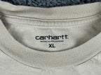Carhartt WIP Mens XL Wall Beige Dandelion Script Organic T-Shirt