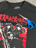Twin Star Exorcists T-Shirt Mens XL Black Graphic Anime Manga Crunchyroll Tee