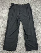 Armani Collezioni Womens Black Wide Leg Dress Pants Made in Italy Sz 16