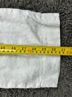Cubavera Collection Mens White 100% Linen Pants Straight Leg Sz 38x32