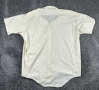Vintage Manhattan The Natural Shirt Mens Beige Short Sleeve Button Down 18 Tall