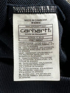 Carhartt WIP Orbit Sweat Mens Small S Navy Blue Crewneck Sweatshirt Pullover