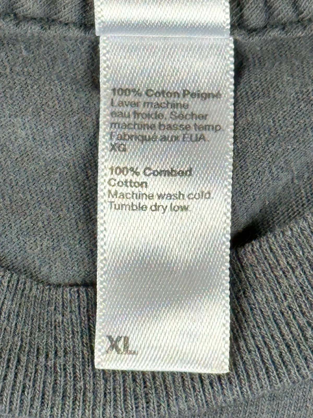 Apple Employee Shirt Class of 2010 Gray Promo American Apparel Tee Sz XL