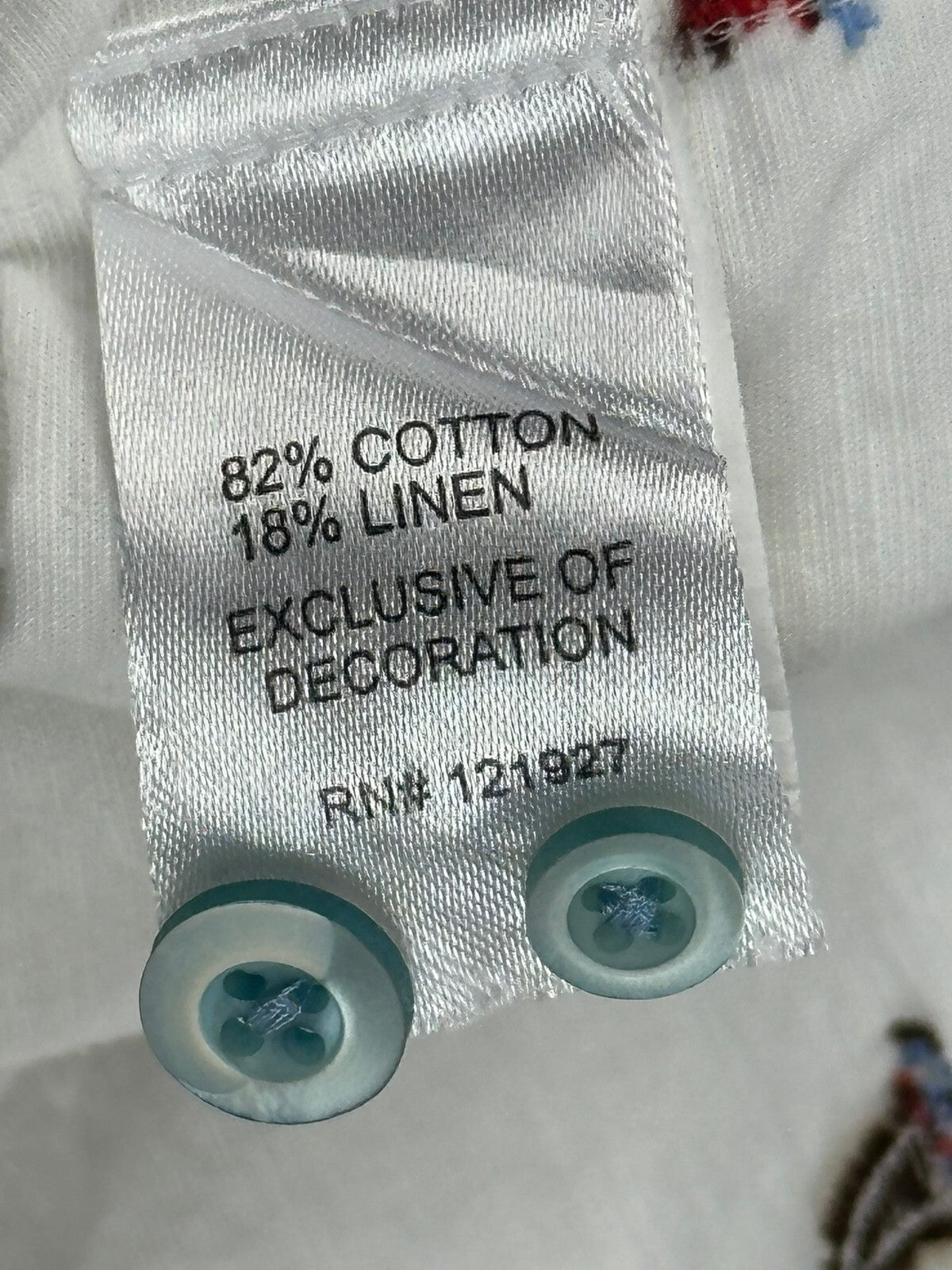Johnnie-O Top Shelf Faber Shirt Mens White Sailboat Cotton Linen Button Up Sz XL