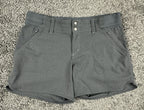 Kuhl Stretch Strattus Hiking Shorts Gray Size 6 Performance Pockets Athletic