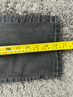 American Eagle AirFlex+ Jeans Mens Black Gray Distressed Stretch Denim Sz 34x32