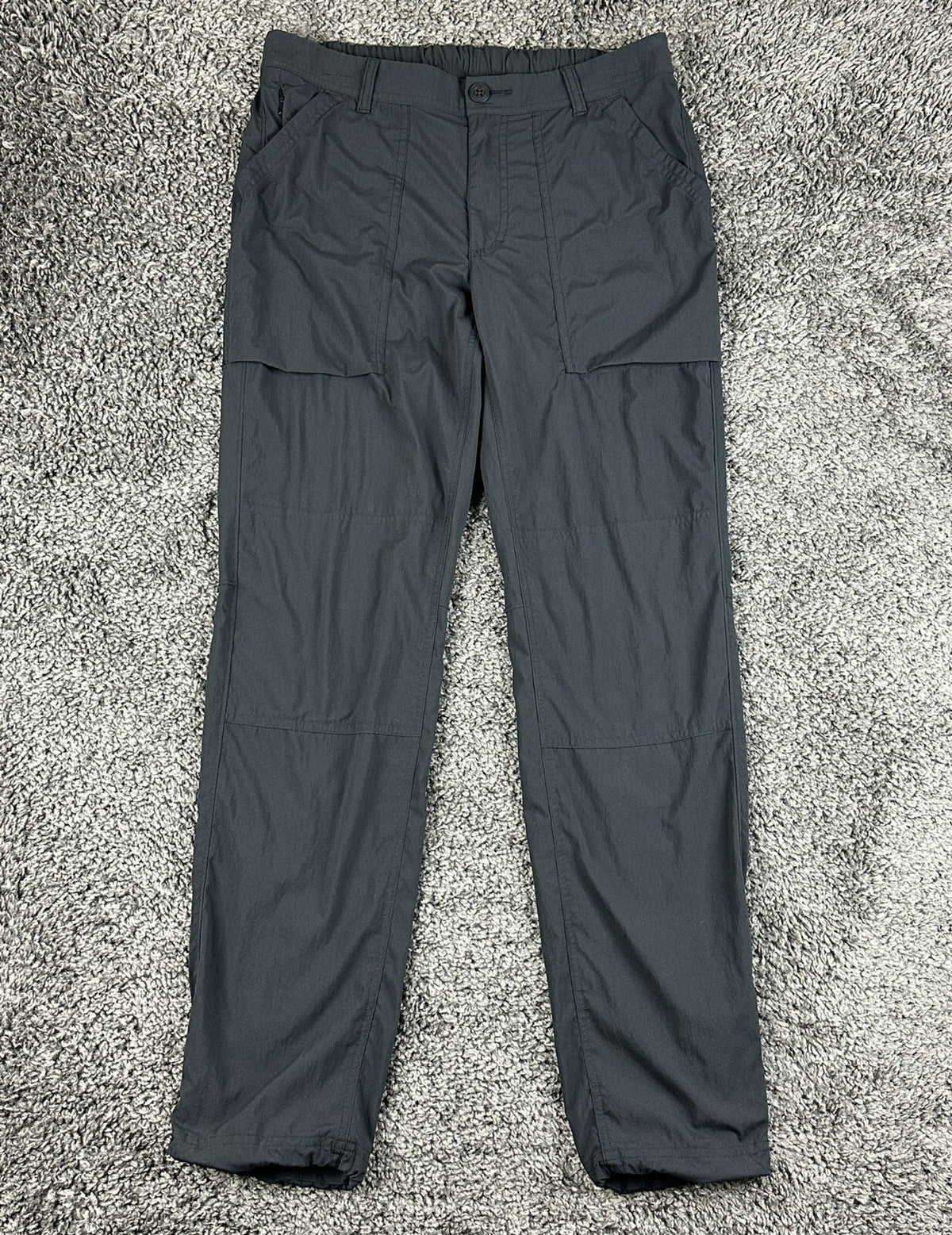 REI Co-op Womens 4 Dark Grey Savanna Trails Hiking Pants Nylon