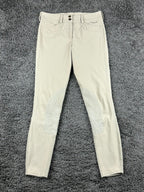 Ariat Womens 28L Beige Olympia Pro Series Knee Patch Riding Breeches
