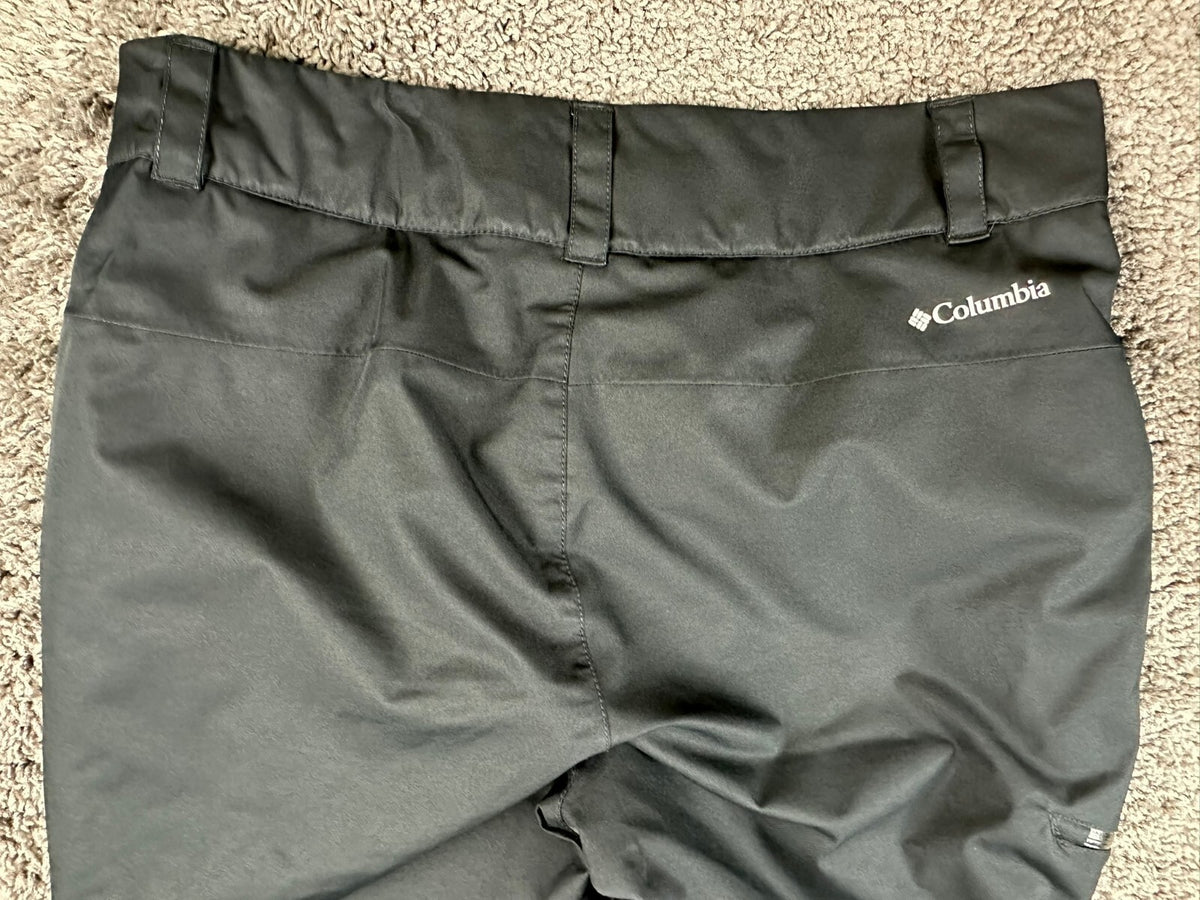 Columbia Womens XL Short Bugaboo Omni-Heat Waterproof Snow Ski Pants Black