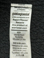 Patagonia Better Sweater Jacket Womens  Black Full Zip Fleece Embroidered Sz S