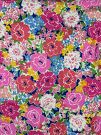 Kate Spade New York Womens Floral Pajama Top Pink Stretch Short Sleeve Sz M