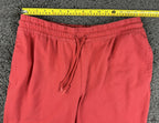 Adidas Mens Large Red Post Game Lite French Terry Joggers Sweatpants GG2331