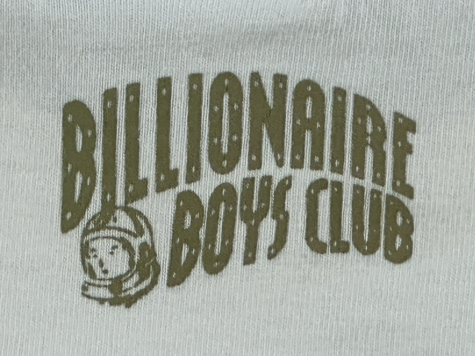 Billionaire Boys Club BBC T Shirt Mens Large L White Star Astronaut Face Logo