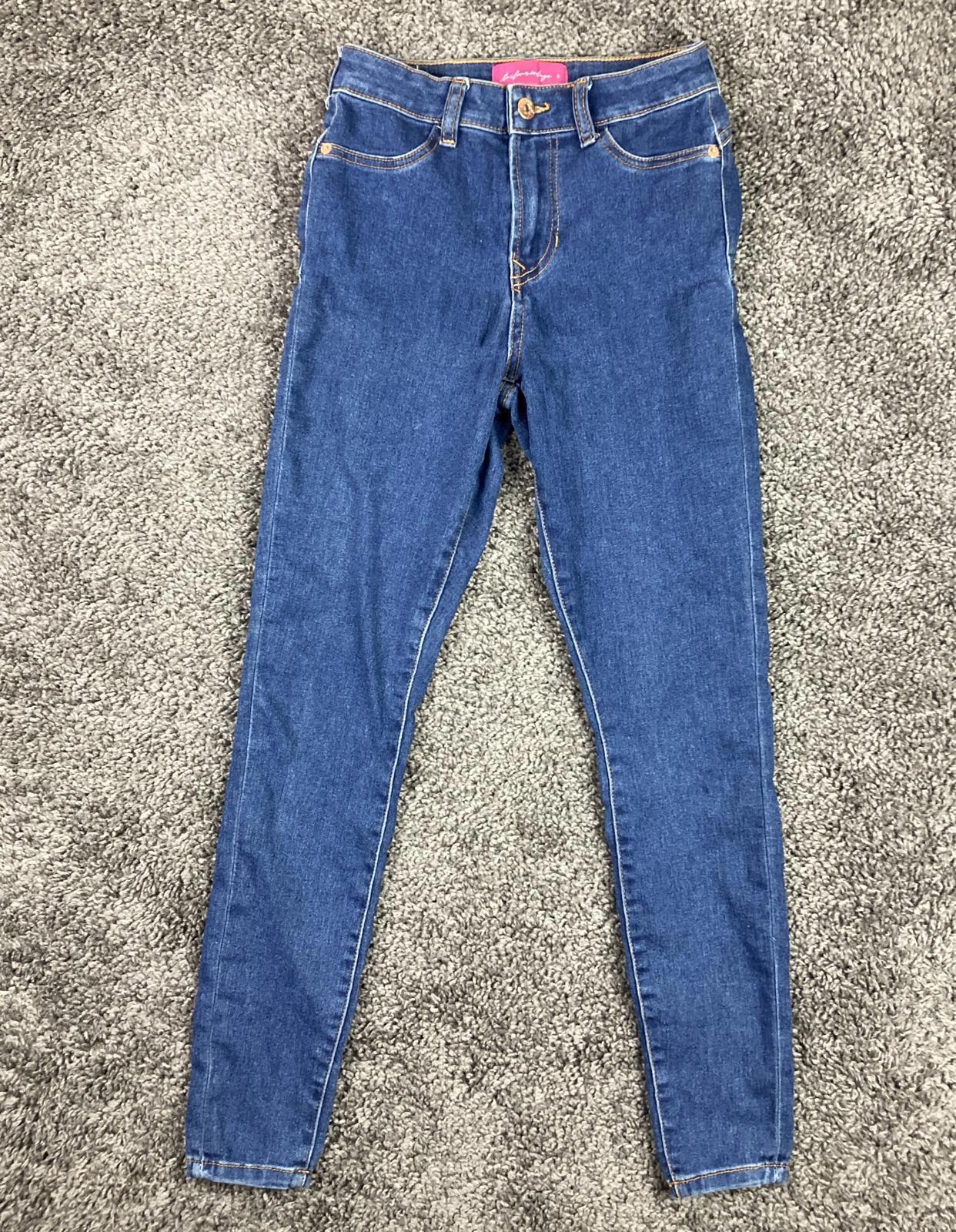 Tailor Vintage Skinny Jeans Womens Dark Wash Stretch Denim Slim Fit Sz 0