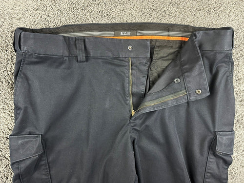 5.11 Tactical Stryke PDU Twill Class B Cargo Pants Mens 46x32 Black 74551