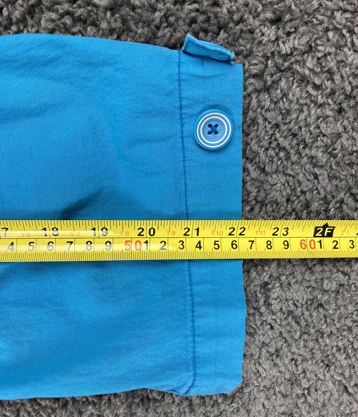 Soft Surroundings Cargo Capri Pants Petite Small Turquoise Blue Stretch