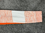 Denver Broncos NFL Team Apparel Womens XL Orange Heather Full Zip Hoodie