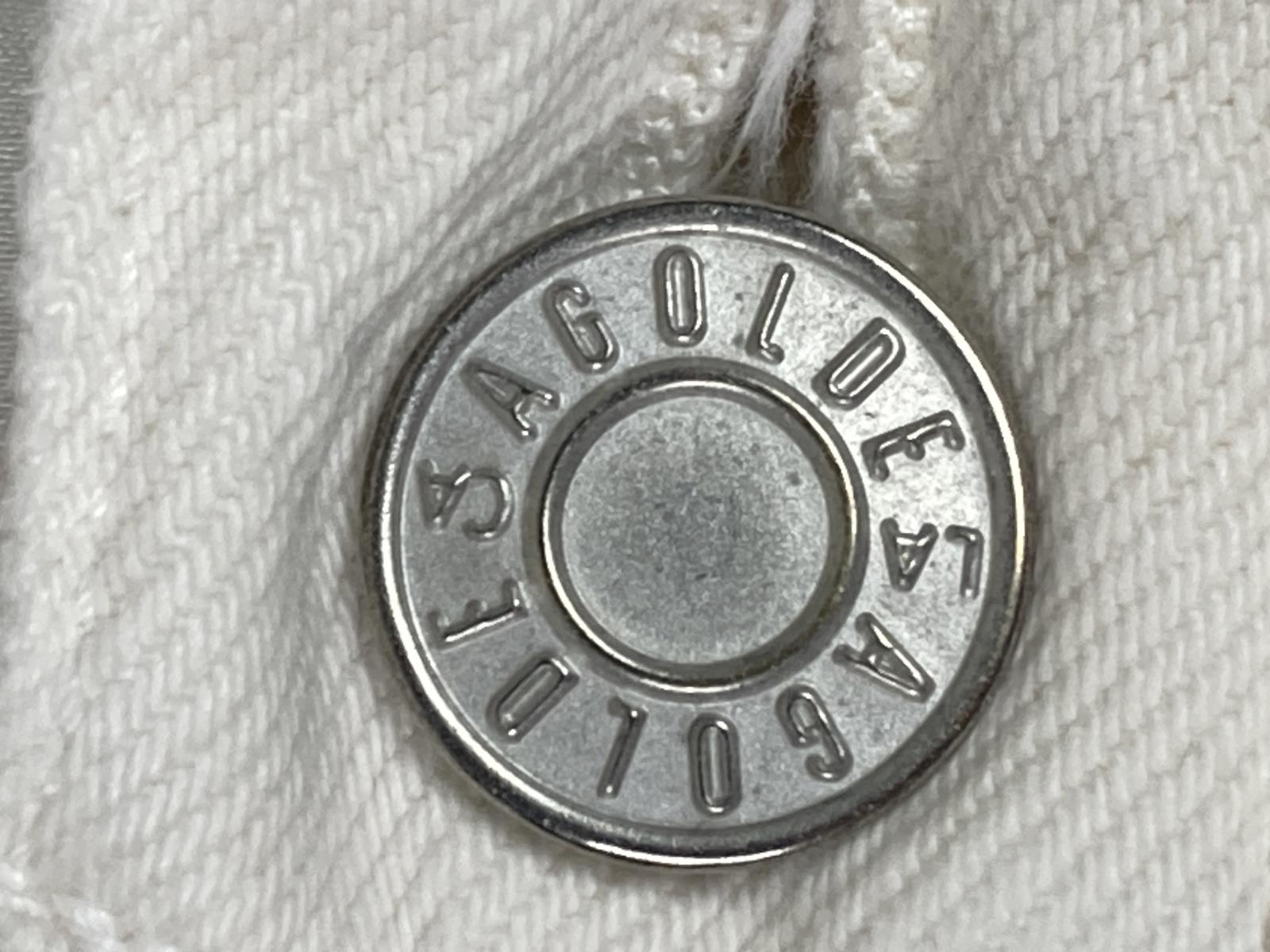 Agolde Lana Jeans Men 32 White 100% Cotton Made in Turkey Style A140-1183 Flaws