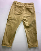 LOGO by Lori Goldstein Women’s Boyfriend Pants Cargo Size 14P Honey Tan Stretch