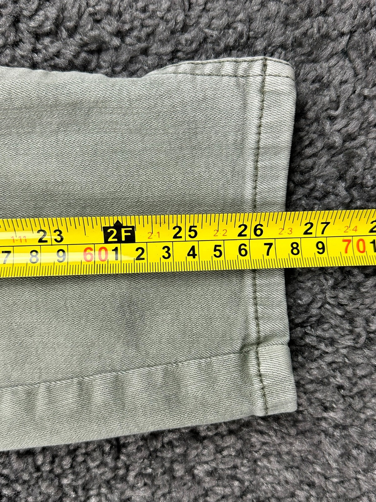 NYDJ Womens Ami Skinny Ankle Jeans Size 2 Olive Green Lift Tuck Split Hem Pants