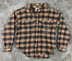 Men’s Harry Potter Hogwarts Plaid Wool Blend Flannel Shirt XS Button Up