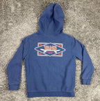 Vans OTW Hoodie Unisex  Blue Fleece Graphic Sz XS