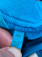 Soft Surroundings Cargo Capri Pants Petite Small Turquoise Blue Stretch