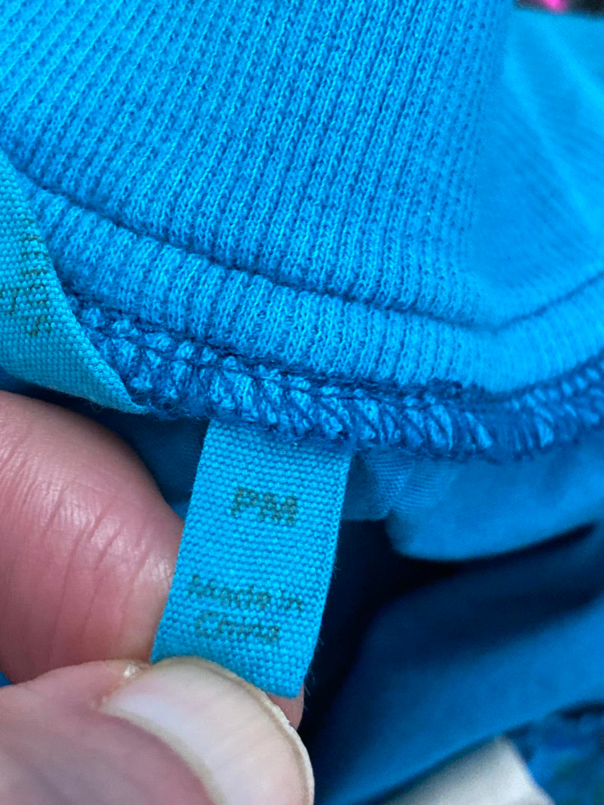 Soft Surroundings Cargo Capri Pants Petite Small Turquoise Blue Stretch