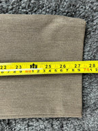 Talbots Petites Heritage Dress Pants Womens 2P Tan Beige Side Zip Straight Leg