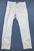 TAYLRD Men’s Slim Fit Chino Pants Sz 31x32 Lt Blue Cotton Casual Dress Trouser