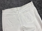 Agolde Lana Jeans Men 32 White 100% Cotton Made in Turkey Style A140-1183 Flaws