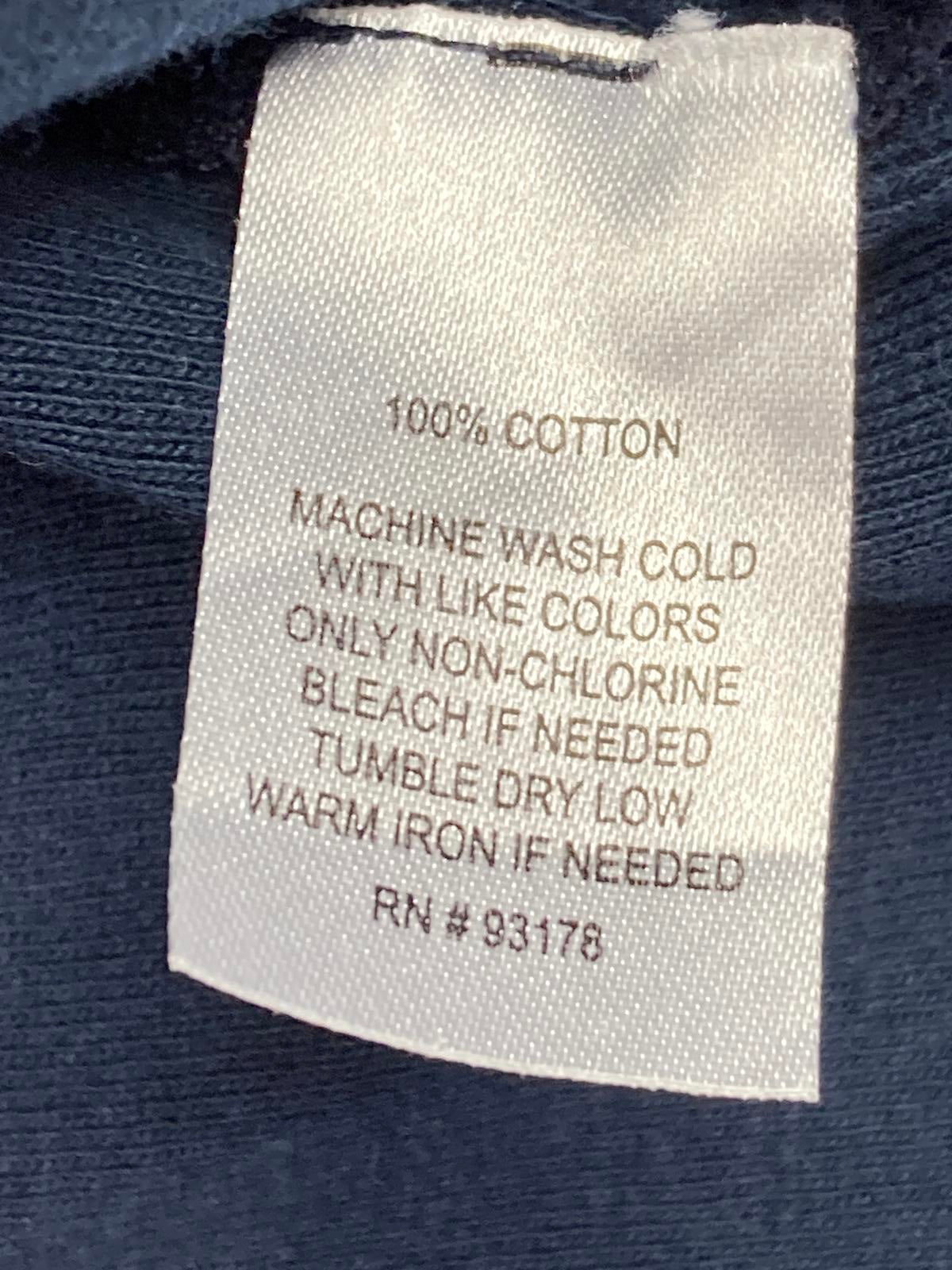 AJ Andrea Jovine Women’s Navy Cotton Sheath Dress Size S Cap Sleeve