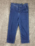 Maeve by Anthropologie Dark Wash Slim Ankle Jeans Womens 28 Stretch