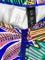 La Blanca Neon Nights Zip Up Long Sleeve One Piece Paddlesuit Size XL