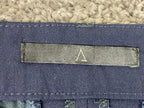 MAC Jeans Cigarette Galloon Drape Navy Slim Pants Women Size 	EU 38 US 6 Stretch