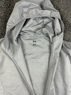 Uniqlo Men S Pocketable UV Protection Parka Jacket Gray Windbreaker Full Zip