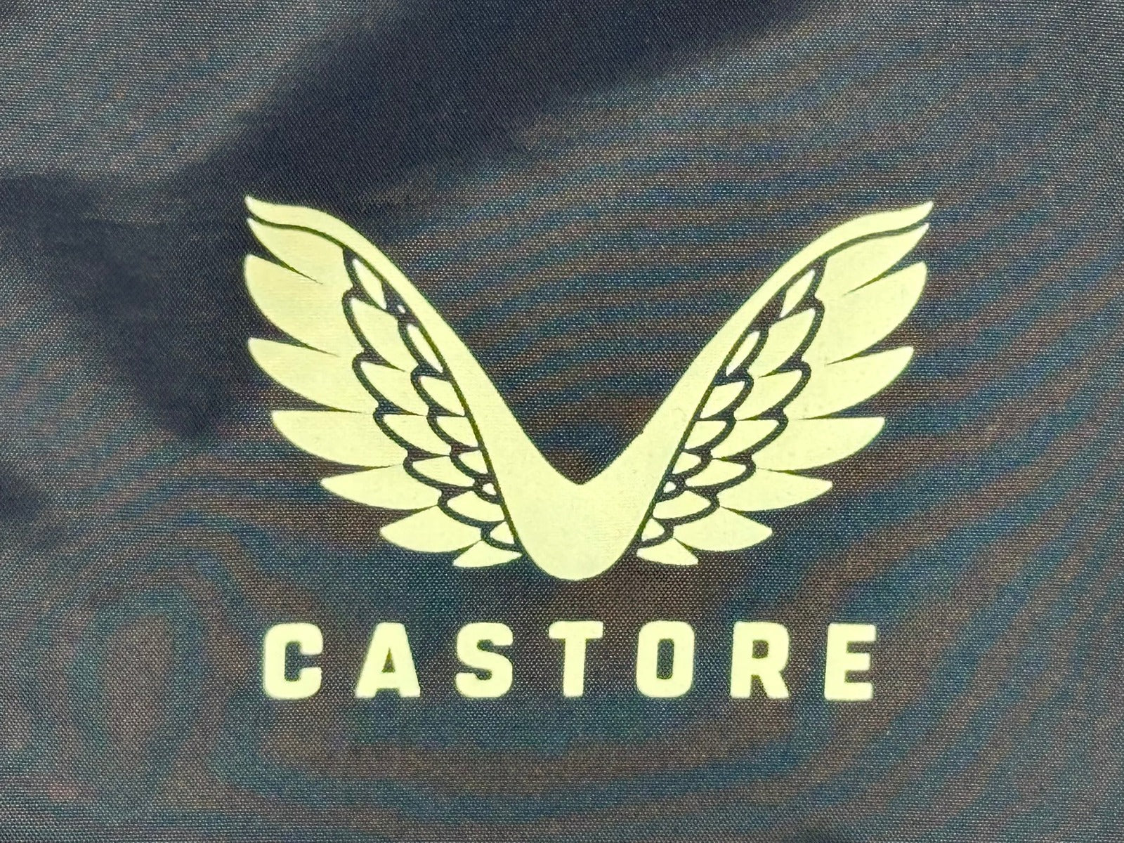 Castore Mens Large Navy Blue Long Sleeve V-Neck Windbreaker Pullover Mesh Lined