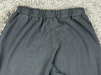 Amour Vert Pants S Black Organic Cotton Modal Jogger Tapered High Rise Pocket US