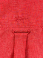 RailRiders Wayfarer Shirt Mens Large Coral Red Short Sleeve Travel Hiking UPF 30