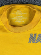Navy Physical Fitness Uniform Reflective T-Shirt Yellow Small USA Military PT