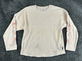 Disneyland Resort Girls Spirit Jersey XL 14 Pink Floral Embroidered Long Sleeve