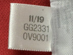 Adidas Mens Large Red Post Game Lite French Terry Joggers Sweatpants GG2331