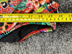 Venus One Piece Swimsuit Size 20 Multicolor Floral Leopard Cutout Ring Detail