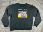 LOONA 12:00 Kpop Album Graphic Crewneck Sweatshirt Black Size XXL Pullover