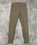 Alo Yoga Wellness Ribbed High-Waist Leggings Brown Sz XS