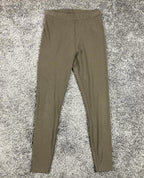 Alo Yoga Wellness Ribbed High-Waist Leggings Brown Sz XS
