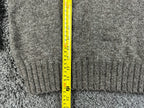 Magaschoni Man Mens Crewneck Sweater Size M Brown Cotton Lyocell Pullover Knit